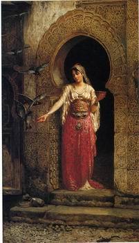 unknow artist Arab or Arabic people and life. Orientalism oil paintings 448 Germany oil painting art